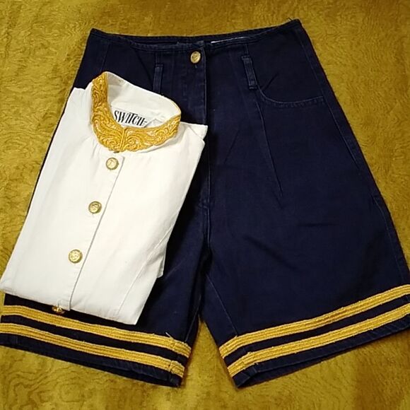 Vintage Set 2 Pc Switch USA Blouses Size M Short Size 5 - Picture 13 of 14